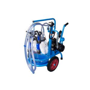 SM700 Mobile Melkanlage mit 30l Plastik Eimer, trocken