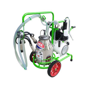 SM750 Mobile Melkanlage mit 30l Edelstahl Eimer, tropf Öl System