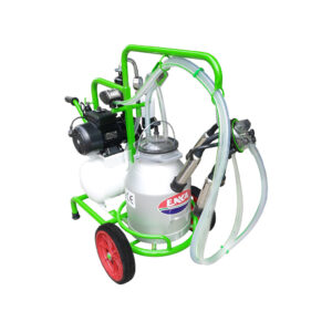 SM750 Mobile Melkanlage mit 30l Aluminium Eimer, tropf Öl System