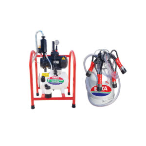 SM850 Eimer Melkanlage mit 30l Aluminium Eimer, Öl System