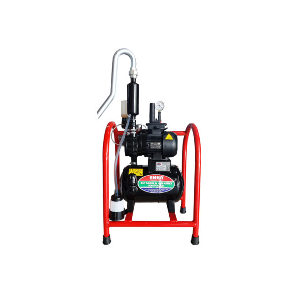 240 lt fixed system 80 mm drippy oily vacuum pump