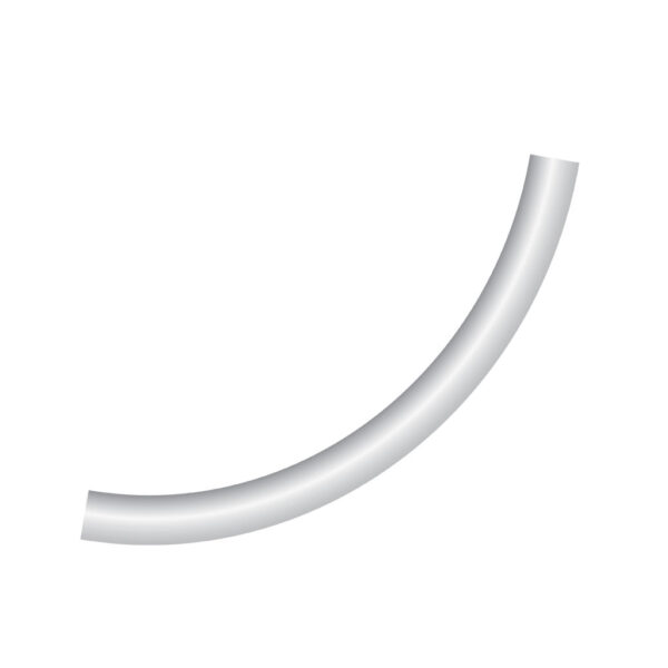 Silicone milk hose, single, 14 x 24 mm