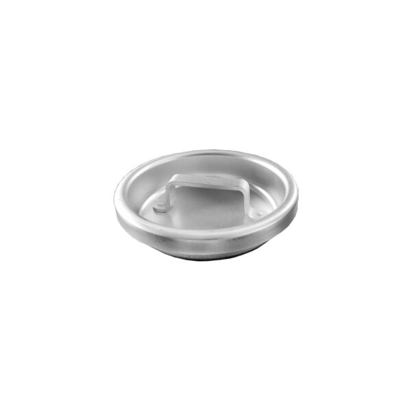 Couvercle en aluminium pour bidons à lait de Ø 180 mm avec couvercle verrouillable