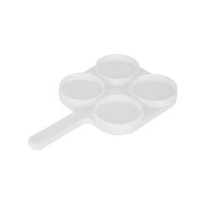 Shalm test plate, white, 2 ml