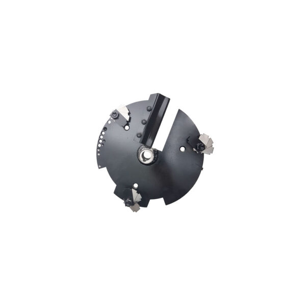 Jeu de lames pour machine de concassage d'alimentation avec 2 poids