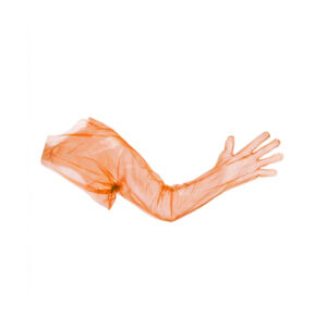 Gants d'insémination, orange