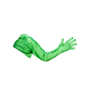 Gants avec protection d'épaule, 90 cm, vert, haute qualité