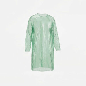 Manteau à usage unique vert, 135 cm