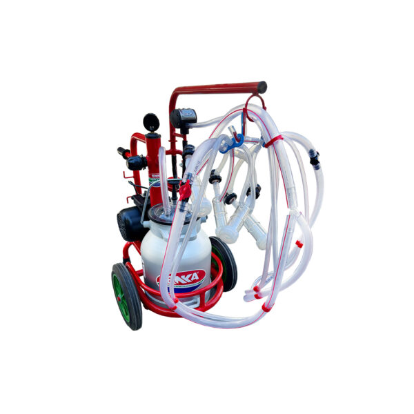 SM700 Kompakt Mini TGTS Kuru, alüminyum güğümlü kompakt süt sağım makinesi keçi için